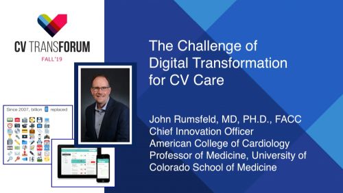 Thumbnail of CV Transforum Fall’19 – The Challenge of Digital Transformation in CV Care Video